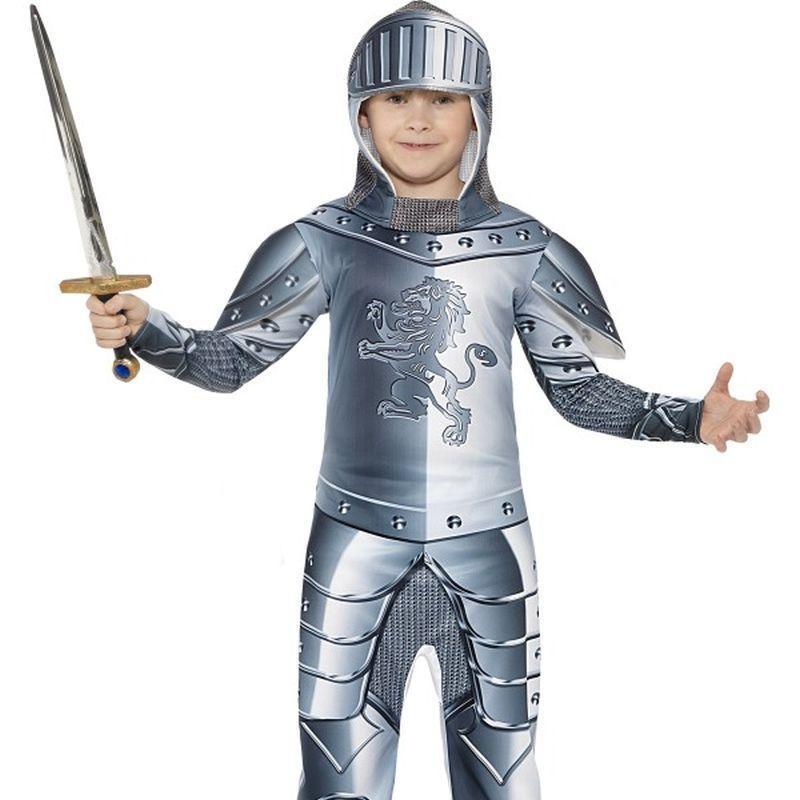 Deluxe Armoured Knight Costume - Small Age 4-6