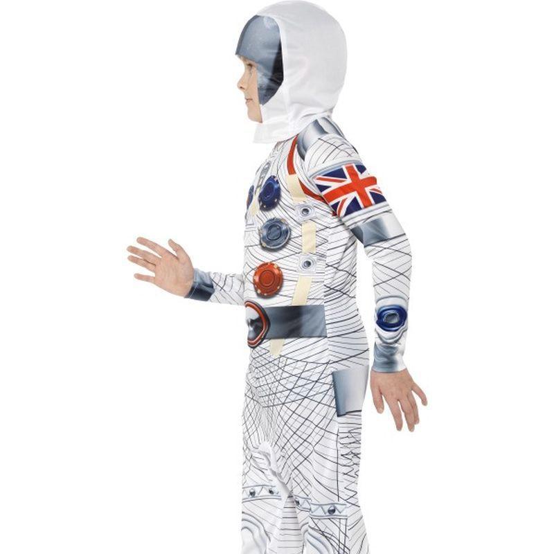 Deluxe Spaceman Costume Kids White Boys