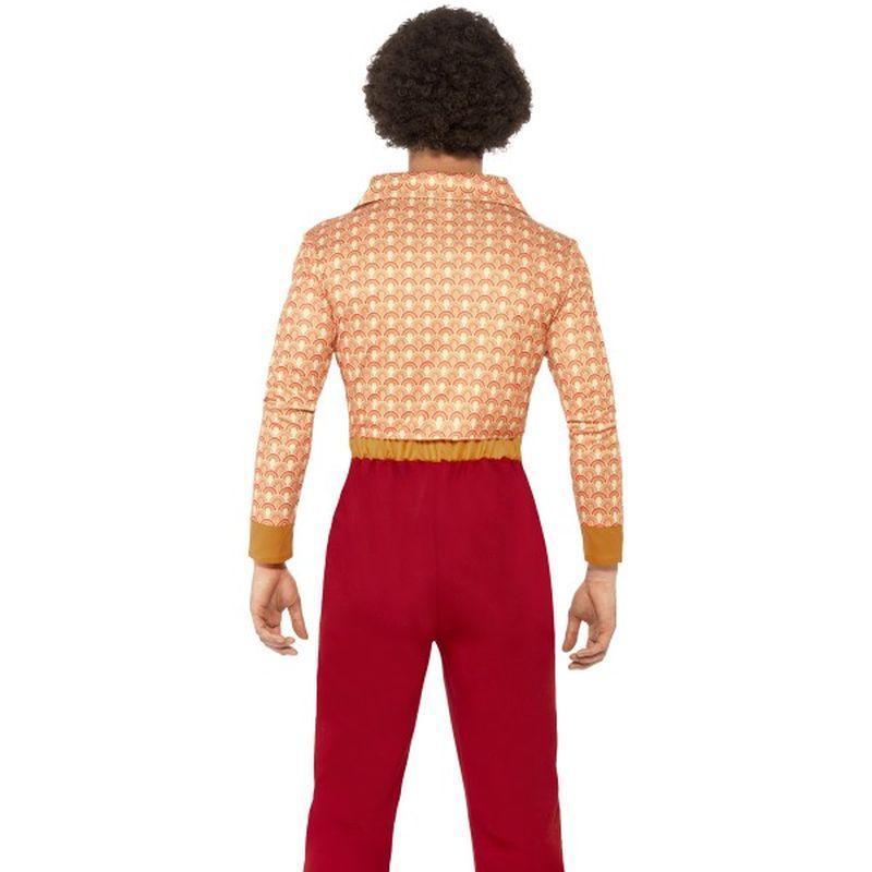 Authentic 70s Guy Costume Adult Orange Mens