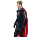 King Arthur Deluxe Costume Adult Knight Blue
