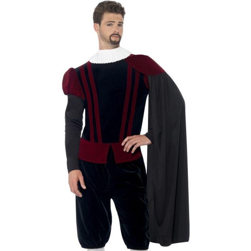 Tudor Lord Deluxe Costume - Chest 42"-44", Leg Inseam 33"