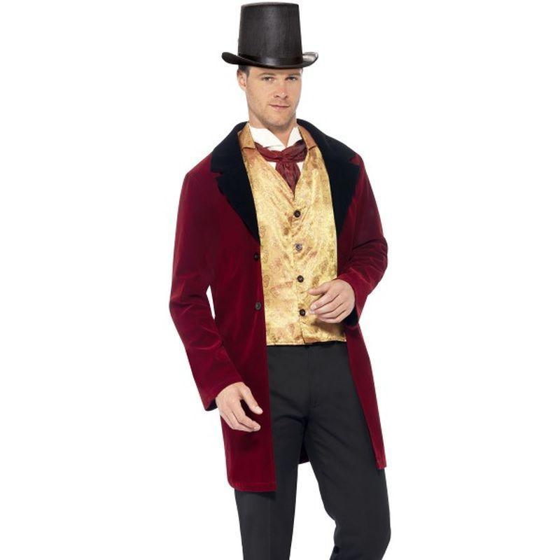 Edwardian Gent Deluxe Costume - Chest 42"-44", Leg Inseam 33"