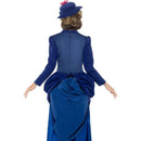Victorian Vixen Deluxe Costume Adult Blue Dress Top And Hat