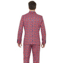 Union Jack Suit Adult Red Blue Patriotic Costume