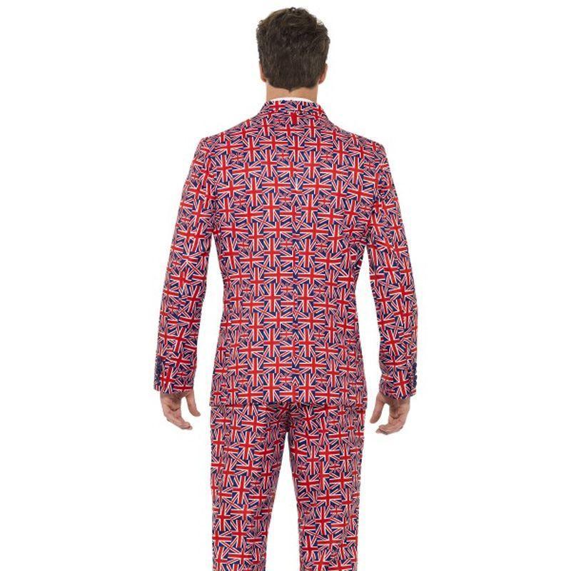 Union Jack Suit Adult Red Blue Patriotic Costume