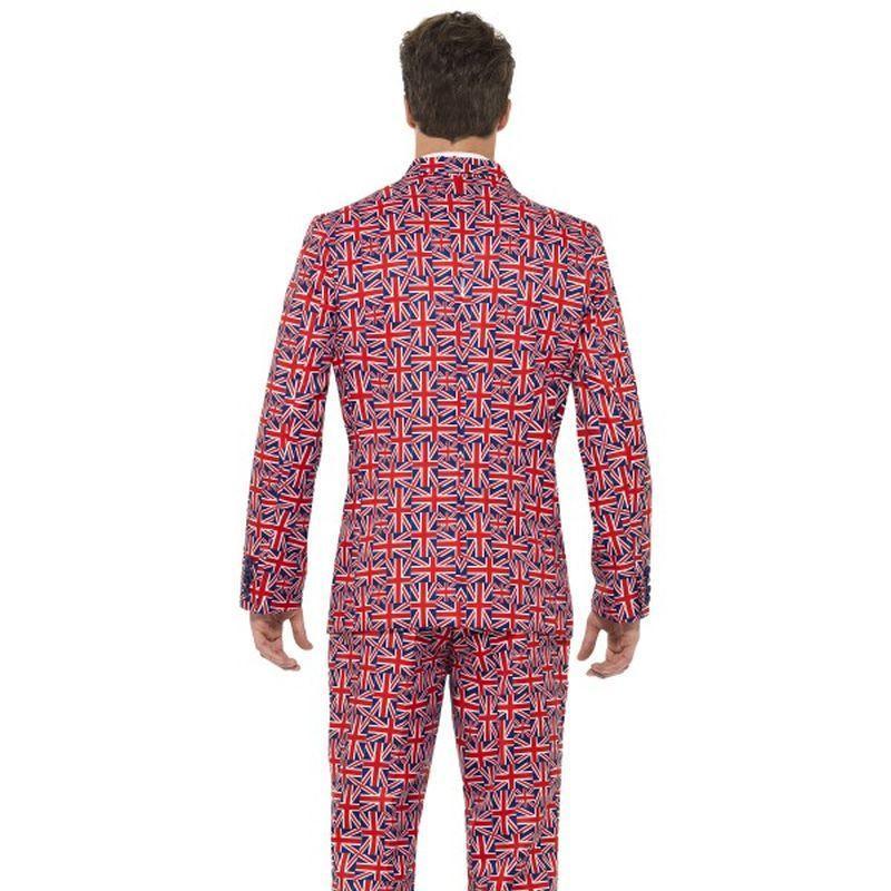 Union Jack Suit Adult Pink Blue Mens