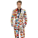 Comic Strip Suit - XL Mens Multi