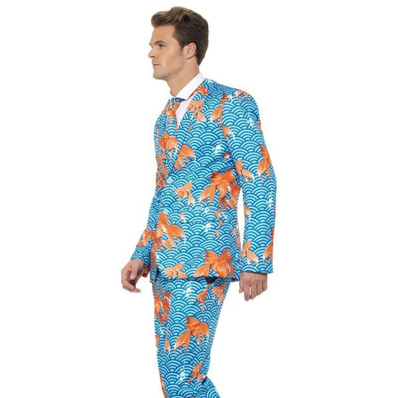 Goldfish Stand Out Suit Adult Blue Orange