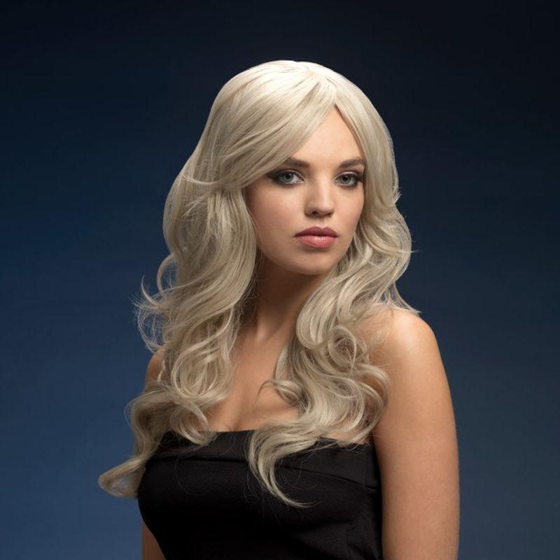 Fever Nicole Wig, Silver Blonde - One Size