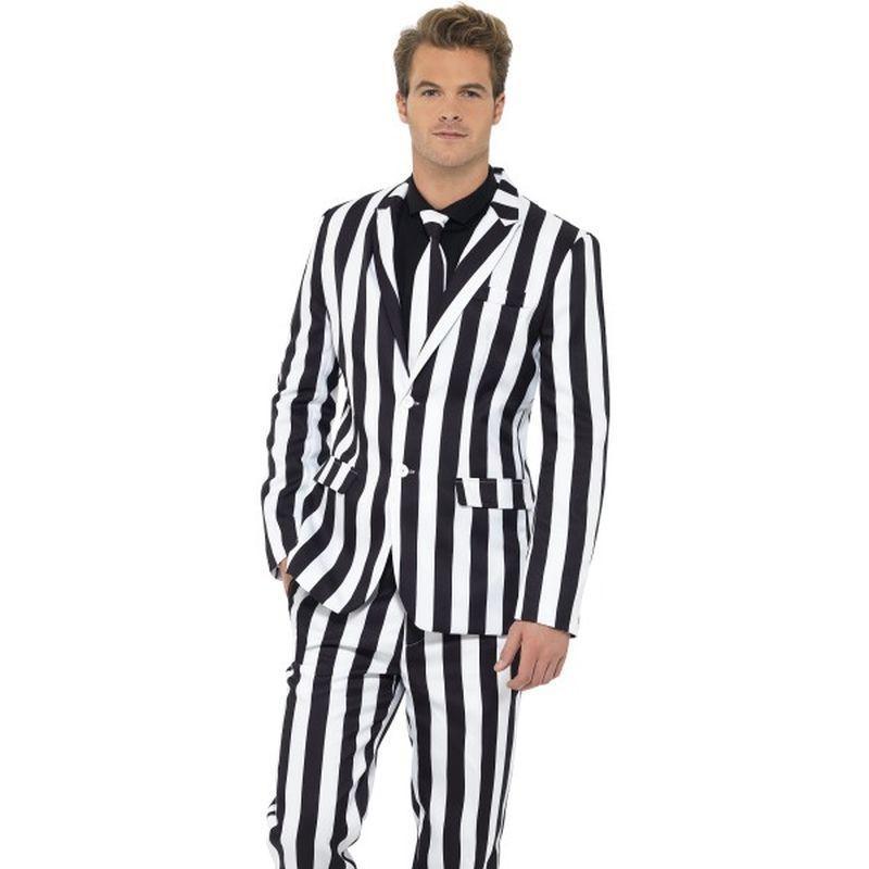 Humbug Suit - XL Mens Black/White