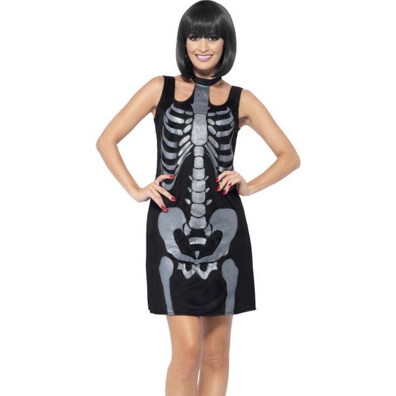Skeleton Shift Dress - UK Dress 8-10