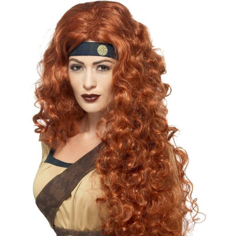 Medieval Warrior Queen Wig - One Size