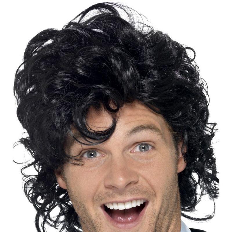 80 's Prom King Perm Wig - One Size
