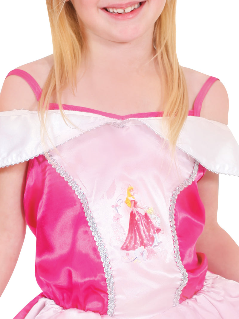 Sleeping Beauty Nouveau Costume Girls Pink -2