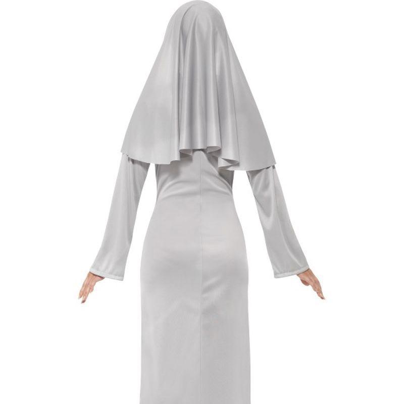 Gothic Nun Costume Adult Grey Womens