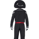 Day Of The Dead Senor Bones Costume Adult Black