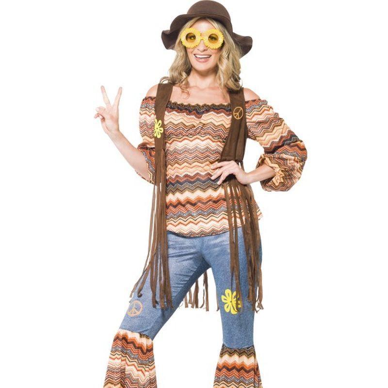 Harmony Hippie Costume - UK Dress 8-10
