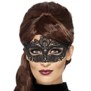 Embroidered Lace Filigree Eyemask - One Size