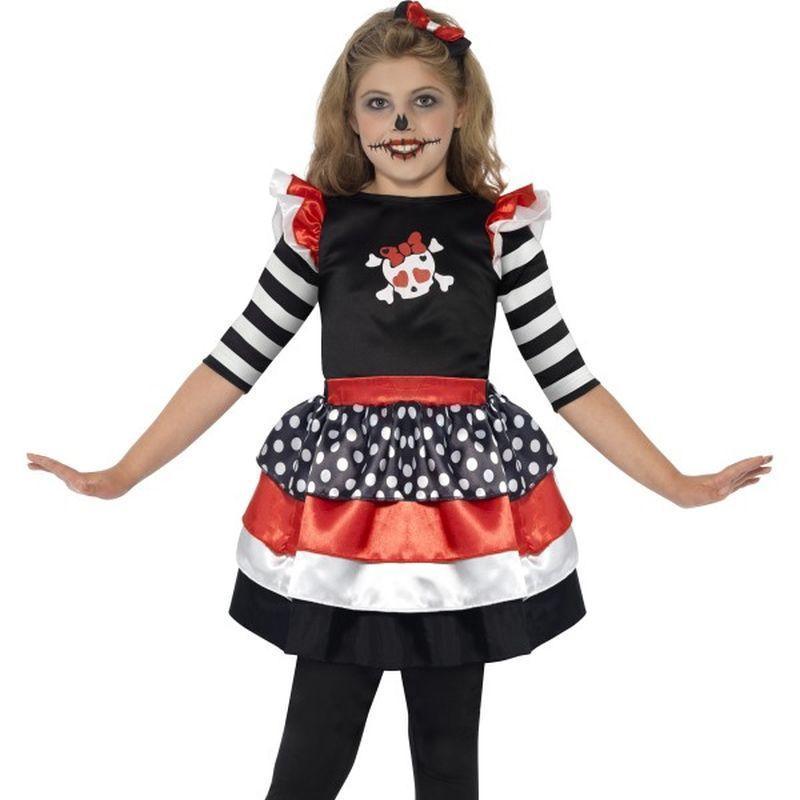 Skully Girl Costume - Toddler Age 3-4