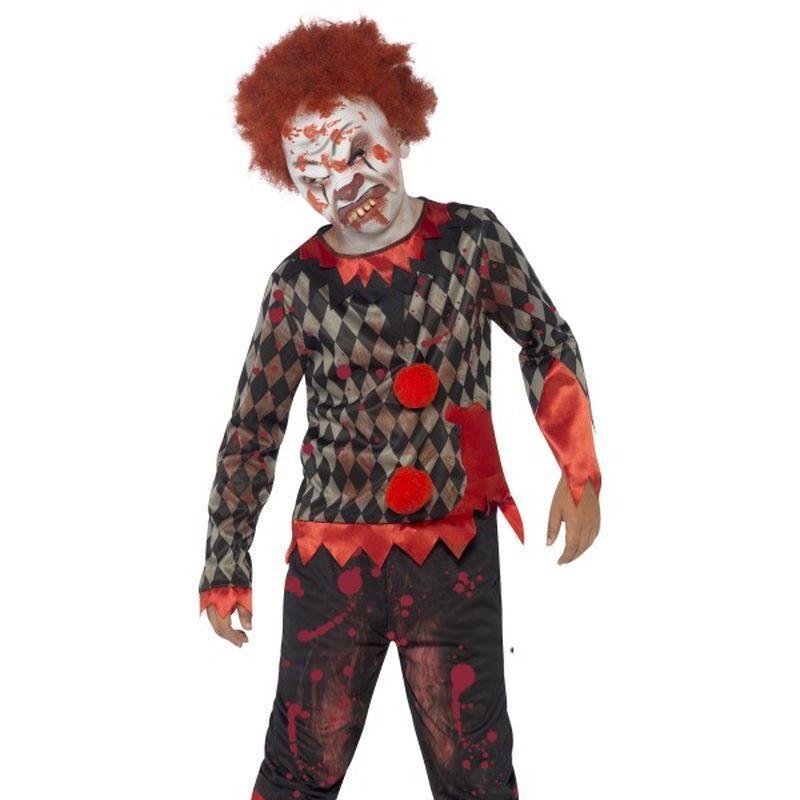 Deluxe Zombie Clown Costume - Small Age 4-6