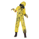 Toxic Waste Costume Teen Yellow
