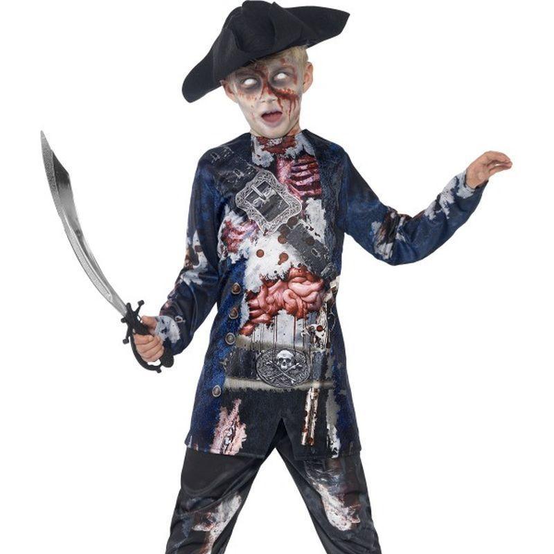 Deluxe Jolly Rotten Pirate With Top And Trousers - Tween 13+