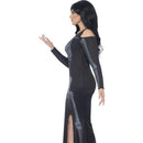 Curves Skeleton Costume Adult Black