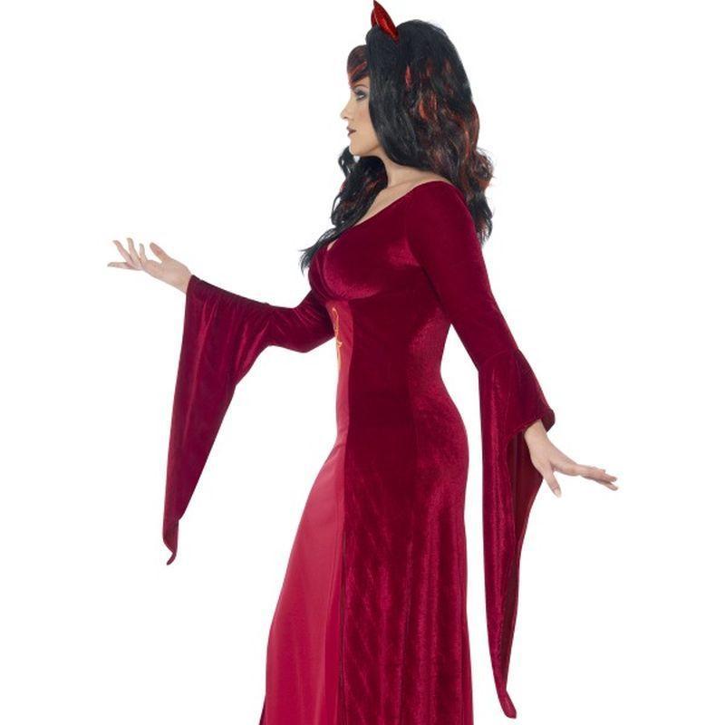 Curves Devil Costume Adult Red Womens