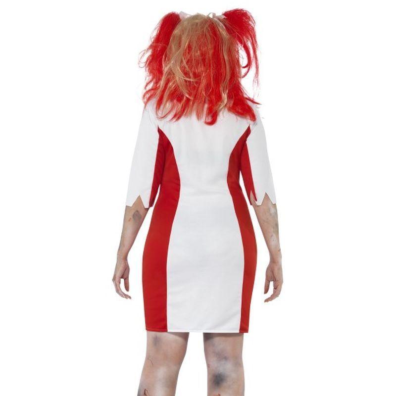 Curves Zombie Nurse Costume Adult White Red Womens