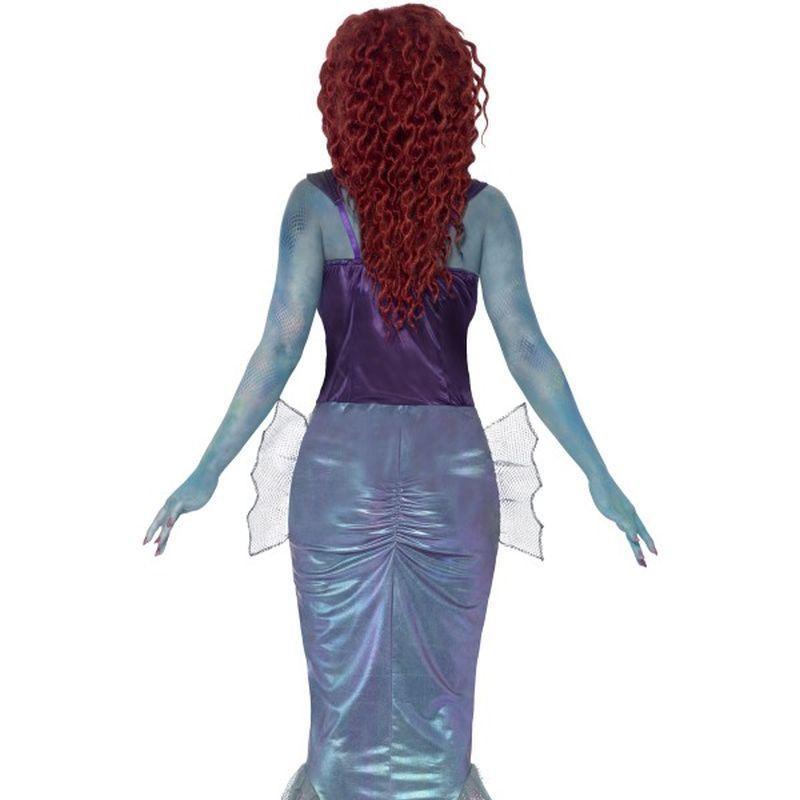 Zombie Mermaid Costume Adult Purple Womens