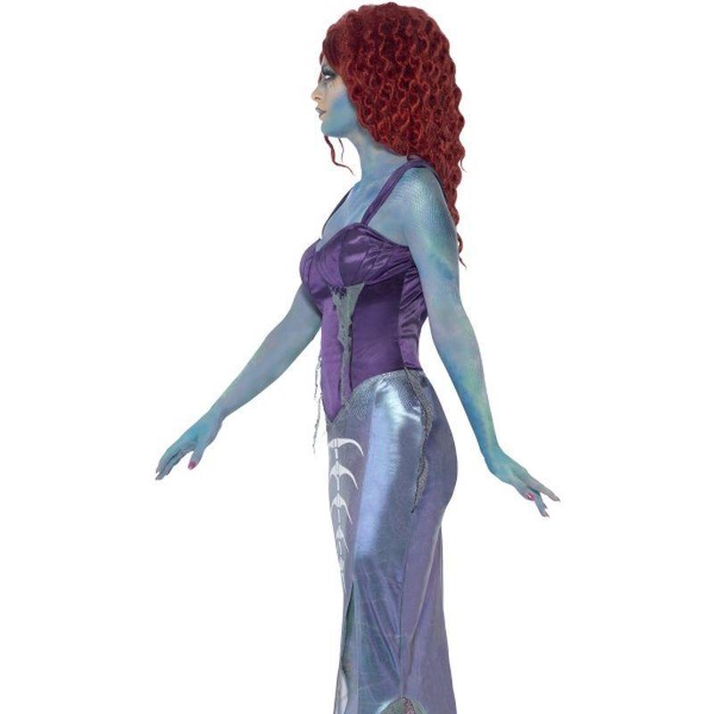 Zombie Mermaid Costume Adult Purple Womens