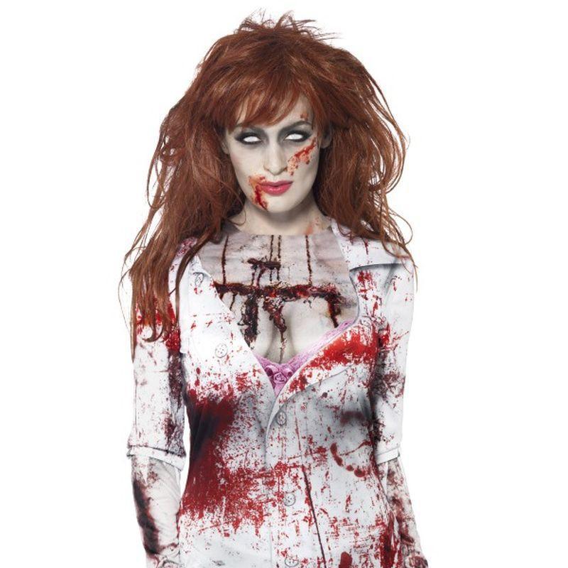 Zombie Female T-shirt - UK Dress 16-18