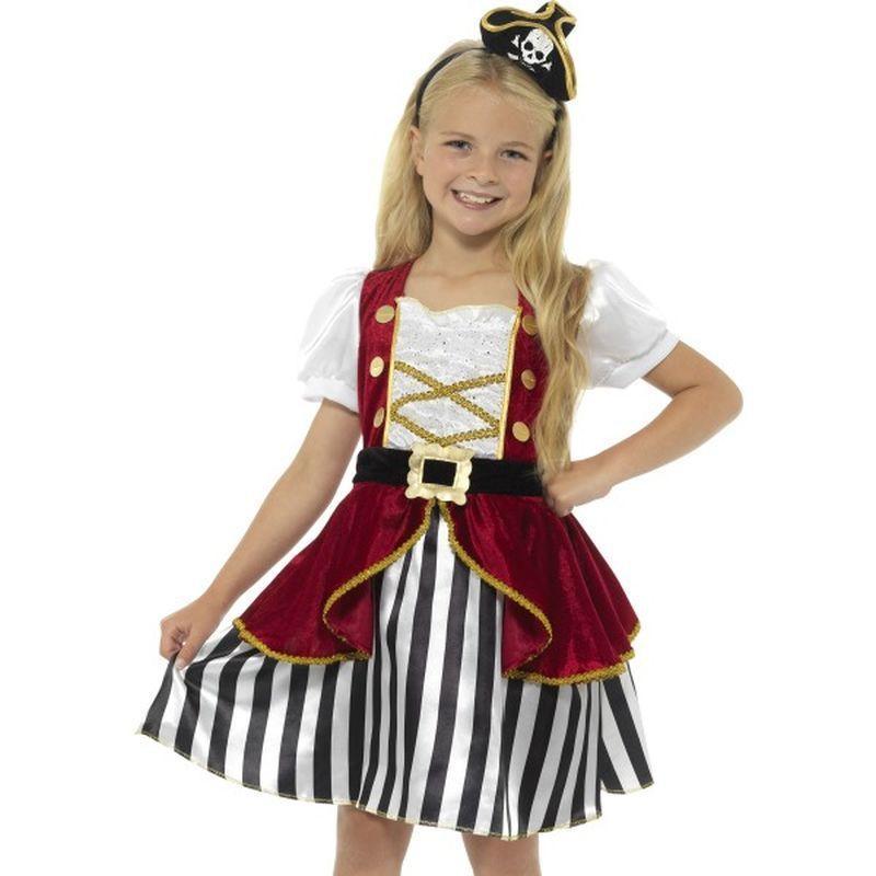 Deluxe Pirate Girl Costume - Small Age 4-6