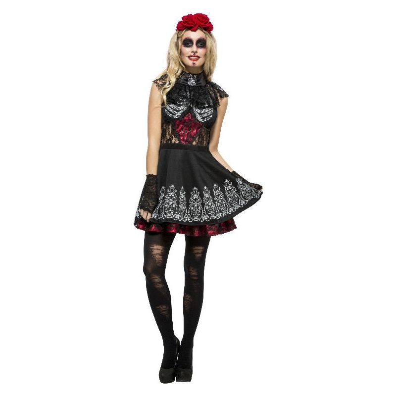 Fever Day Of The Dead Costume Adult Womens