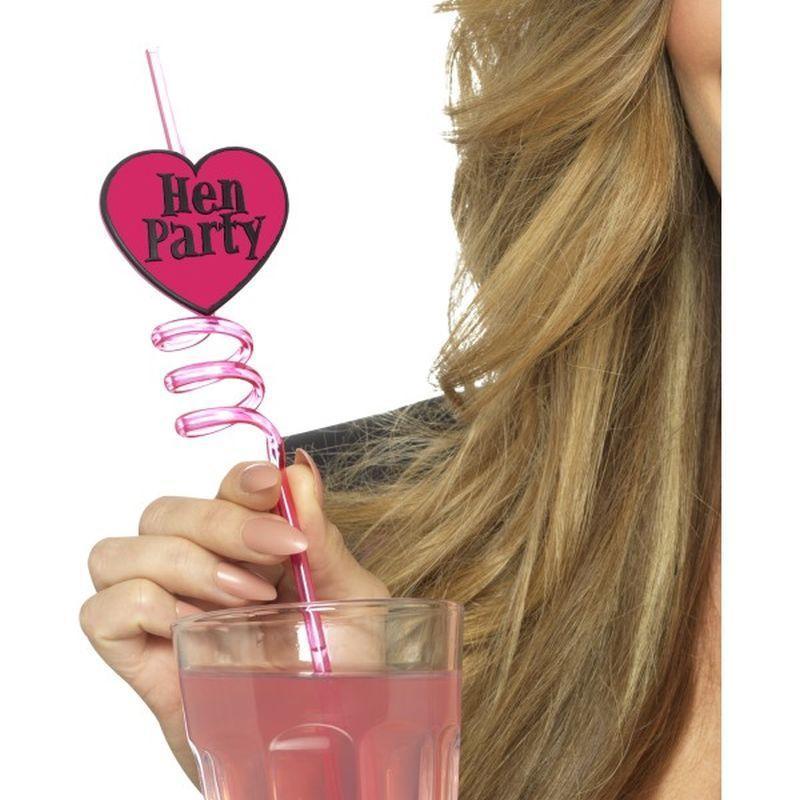 Hen Party Drinking Straws - One Size