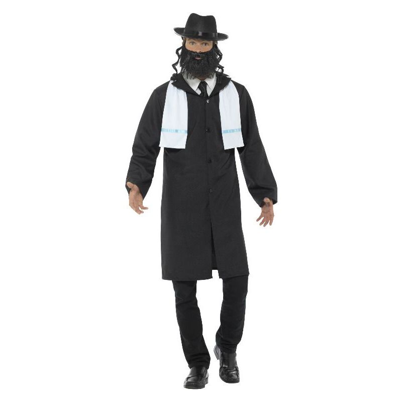 Rabbi Costume Adult Black Long Jacket