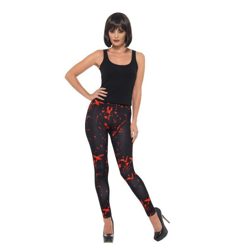 Horror Leggings Adult Black