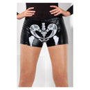 Fever Miss Skeleton Whiplash Hotpants Black