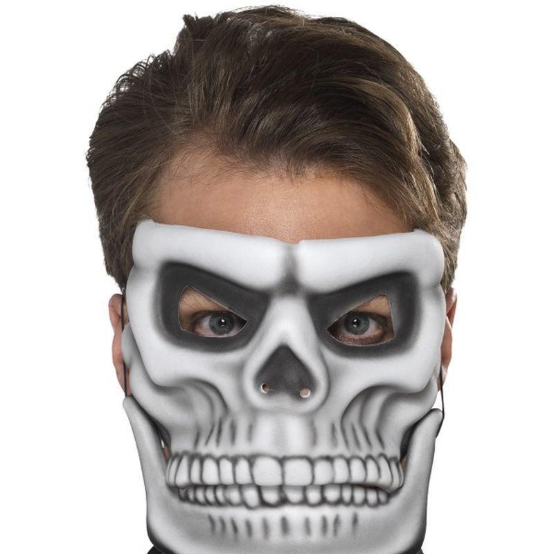 Day of the Dead Skeleton Mask - One Size