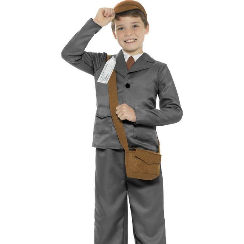 Ww2 Evacuee Boy Costume, With Jacket, Trousers - Tween 12+