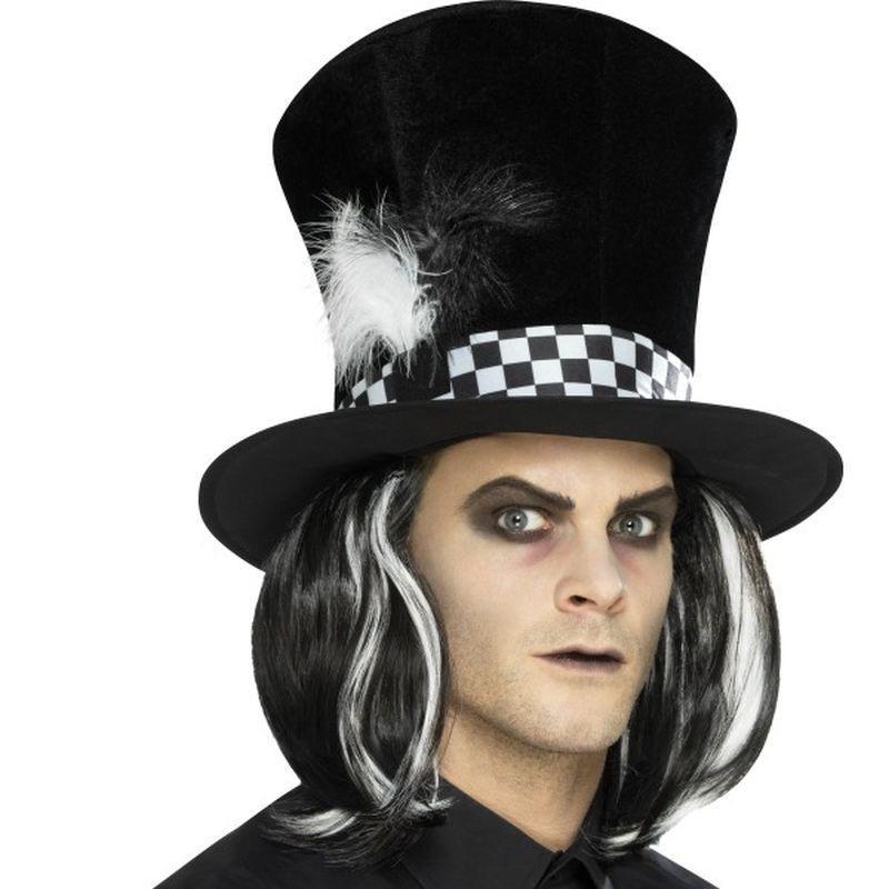 Dark Tea Party Top Hat - One Size