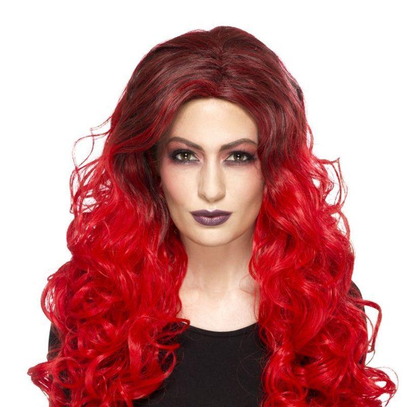 Deluxe Devil Glamour Wig - One Size