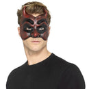 Masquerade Devil Mask, Latex - One Size
