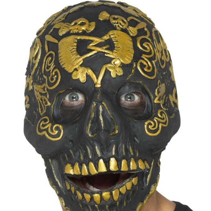 Deluxe Masquerade Skull Mask - One Size
