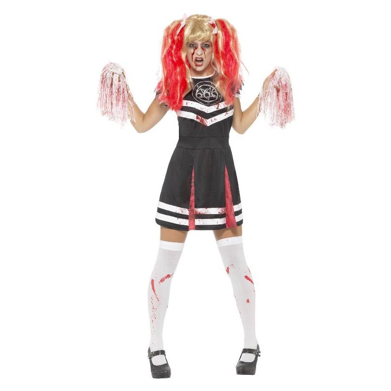 Satanic Cheerleader Costume Adult Womens