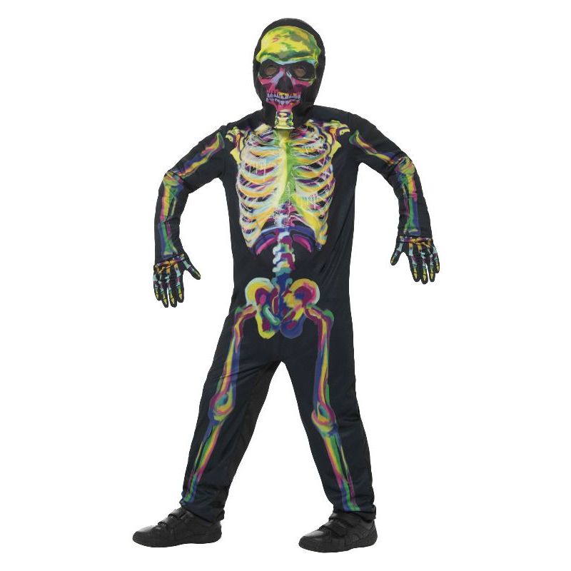 Glow In The Dark Skeleton Costume Kids Boys