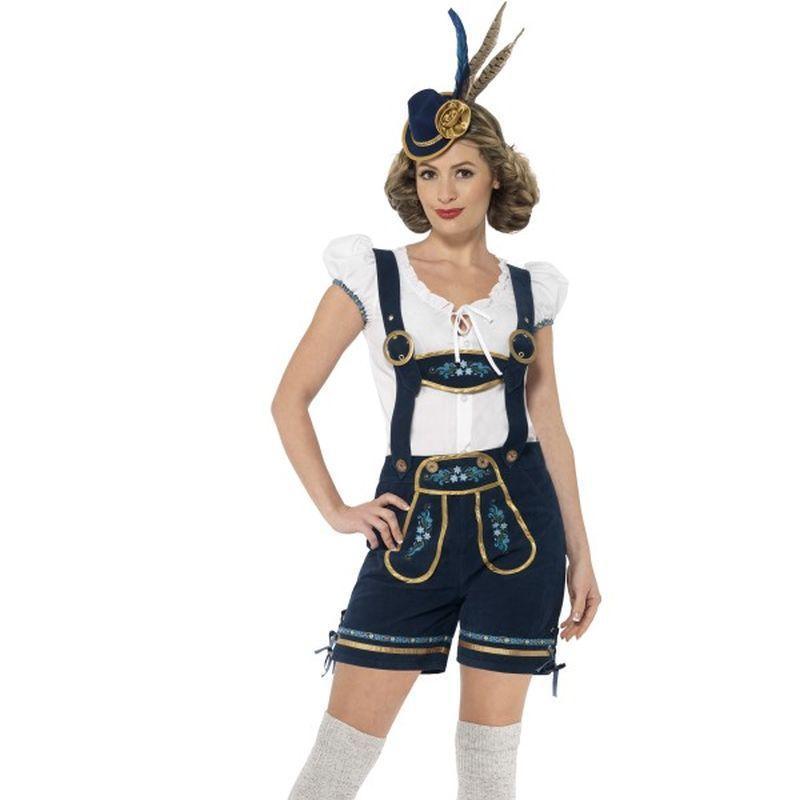 Traditional Deluxe Bavarian Costume - UK Dress 8-10