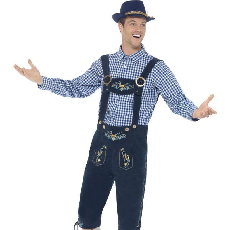 Traditional Deluxe Rutger Bavarian Costume - Chest 42"-44", Leg Inseam 33"