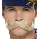 Authentic Bavarian Oktoberfest Moustache Adult Blonde Mens -1