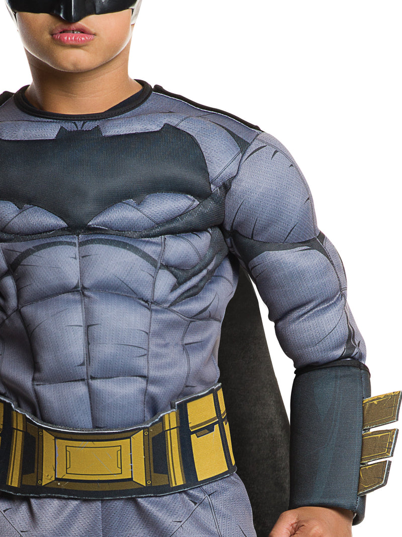 Batman Justice League Deluxe Costume Unisex Grey